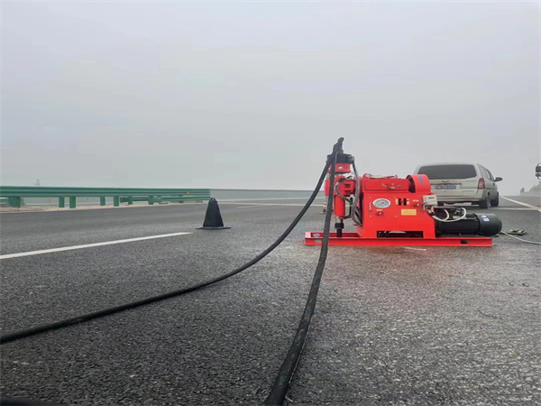 沙河口马路路基路面开裂下沉注浆加固灌浆